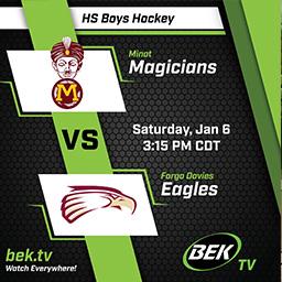 Don't Miss Saturday's Hockey Matinee on BEK TV