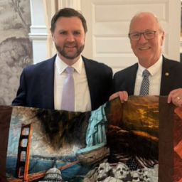 A Promise Kept: Senator Cramer Delivers Irene Sprague's Quilts to Washington